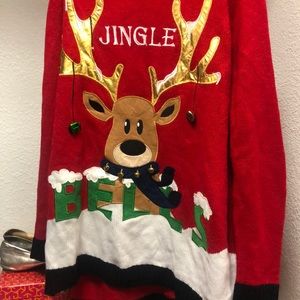 1X/16W Ugly Christmas Sweater — Will Ship Fast!